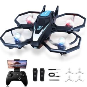 YLFU Drone with Camera 1080P FPV Remote Control Quadcopter Featuring Elite RC Batteries for Extended Flight Time
