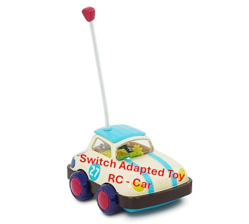 Jaco RC Car Tires Premium Switch Adapted Remote Control Car for Special Needs Interactive Play