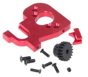 LJXSZ Motor Mount and 19T Pinion Gear Set for Wltoys 144002 144010 124016 124017 RC Cars Design Your Own RC Car Body Upgrade