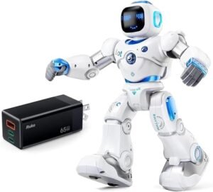 Ruko 1088 Smart Robot Toy with PD65W USB C Charger for Kids STEM Learning