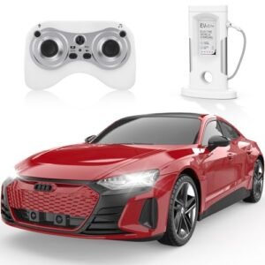 Audi RS e-tron GT 1 16 Scale USH Parking RC Car with LED Lights Sound Remote Control Toy for Kids