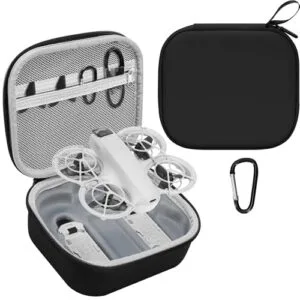 FPVtosky RC Helicopter Bag Portable Travel Storage Case for DJI Neo Drone Accessories Black