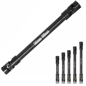 Dantenron 1 10 RC Crawler Car Universal Drive Shaft Stainless Steel Heavy Duty Driveshafts Accessories Compatible with 1 10 Scale RC 3D Print Files Tamiya CC01 Traxxas TRX4 Axial SCX10 II RC4WD Gen8 Upgrade Parts 145 190mm