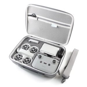 Skyreat Neo Case Portable PU Leather Storage Bag for DJI Neo Drone and RC N3 Controller Perfect for RC Hobbies and More Winsted