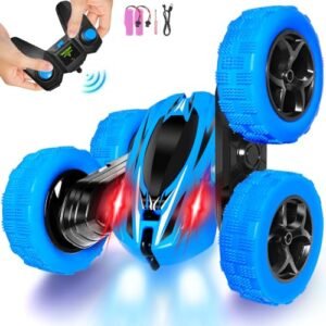 FREE TO FLY Remote Control Stunt Car Cheap RC Cars Free Shipping 4WD Double Sided Driving 360 Degree Tumble Toy for Boys Girls Kids Ages 6 7 8 9 10 11 12