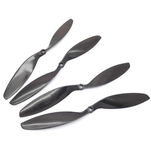4pcs 10x4.5 1045 Carbon Fiber Propeller Set with 2 CW and 2 CCW Propellers for RC Drones