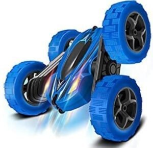 FREE TO FLY Remote Control Stunt RC Car 360 Rotating Rechargeable Toy for Kids