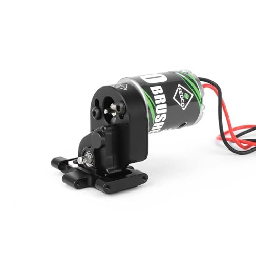 FEDCO FCX18 Motor Upgrades 34T 370 Motor Transmission Gearbox with Mount Plate Parts Propel RC Crawler Performance