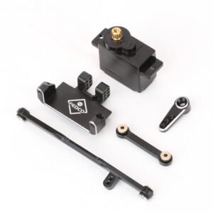 FEDCO SCX24 12g Metal Gear High Torque Servo for Custom RC Trailers Axial SCX24 Bronco C10 Deadbolt Wrangler JLU Gladiator GX470 1/24 RC Crawler