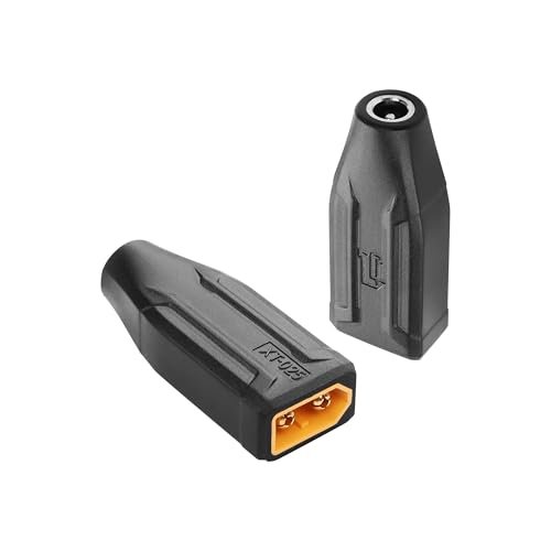 SinLoon 2 Pack XT60 to DC5521 Adapter for Best Soldering Iron for RC Cars TS100 FPV Monitor Power Drone