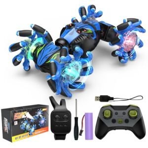 Gesture Sensing RC Stunt Car with 360 Rotation 4WD Drift and Music Light for Kids 8 Years and Up