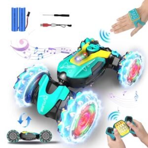 Bubbacare Gesture RC Car 2.4GHz 4WD Hand Controlled Stunt Toy for Kids