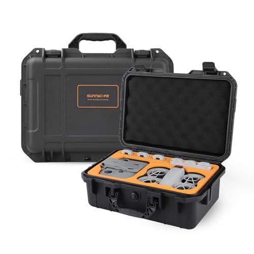 LIBOQIAO Carrying Case for DJI Neo,Portable Travel Carrying Case Compatible with Neo,Hard Shell Protective Waterpoof Storage Bag Compatible for DJI Neo Drone Fly More Combo Accessories