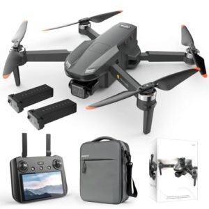 RC Willey Furniture Return Policy Compliant Upgraded Tablet Touch Screen Professional Drones with Camera for Adults 4K Airdrop Payload 5 Miles Long Range 2624 FT Height 3 Axis Gimbal EIS 82 Minutes Night Mode Auto Return Home Follow Me Gift Drone