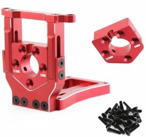 Aluminum X Maxx Motor Mount Upgrade for 1 5 Scale RC Car Wheels Compatible with X Maxx and XRT Models