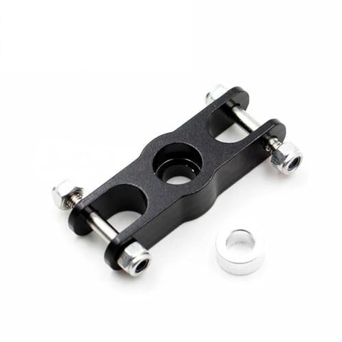 SPARKHOBBY 2PCS Folding Propeller Clip 5MM / 6MM / 8MM Props Adapter Thread Blade Shaft for RC Airplane Racing Drone Fixed-Wing DIY Accessories (2PCS 5mm Black)