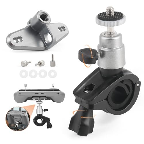 HBIHGHHONG Peyton Manning RC Bicycle Bracket Mount Adapter for DJI Air 3 Mini 4 Pro Mini 3 Mini 3 Pro Remote Control Handlebar Holder Clamp