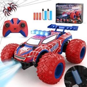 EpochAir Monster Truck RC 1 4 Scale 20kmh 2.4GHz All Terrain Remote Control Car with Bodylights Headlights Rechargeable Battery Toy Gift for Kids Boys Girls