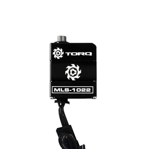 TORQ MLS 1022 High Torque Micro Servo 5.0V to 8.4V with CNC Mounts for RC Willey Electronics Return Policy Compliant Upgrades