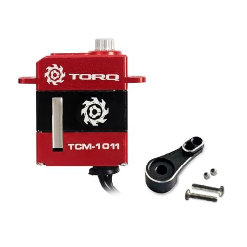 TORQ TCM 1011 Full CNC Case Metal Gear Coreless Servo for Ryan Blaney RC Car TRX 4M TRX 4MT