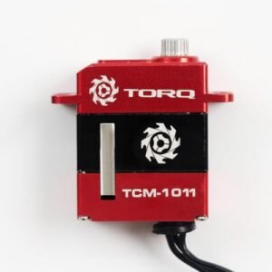 TORQ TCM 1011 Full CNC Case Metal Gear Coreless Servo with RC Car Tyre Glue Compatibility for Enhanced Performance