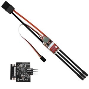 SEQURE 70A Brushless ESC 2 6S Lipo RC Ship Motor Electric Speed Controller with WiFi Link Parameter Configuration Tool