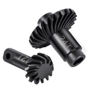 LSG 24T 12T Steel Gear Helical Diff Front Rear Axle Gear Set for RC Willey Midvale 1 18 Traxxas TRX4M RC Crawler Upgrades Accessories