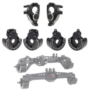 Vanquish VS4 10 Phoenix RC Plane Simulator Brass Knuckle Cover Weights for F10 Chassis Upgrade