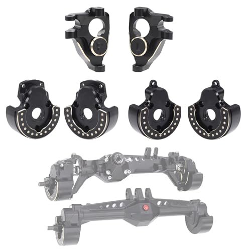 Vanquish VS4 10 Phoenix RC Plane Simulator Brass Knuckle Cover Weights for F10 Chassis Upgrade