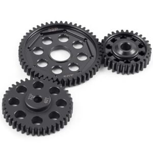 LSG Hardened Steel Trans Gear Set 30T 40T 50T for 1 4 Losi Promoto MX RC Motorcycle Upgrade in MC vs RC Motorcycle Comparison
