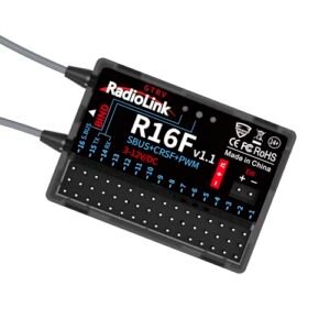 Radiolink R16F 16 Channels 2.4GHz RC Receiver Compatible with Ariane RC Boat and Radiolink Controllers