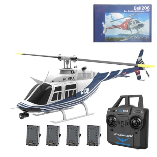 Hero H911 RC Helicopter 2.4G 6CH with 6 Axis Gyro for Adults and Beginners Ready to Fly Blue