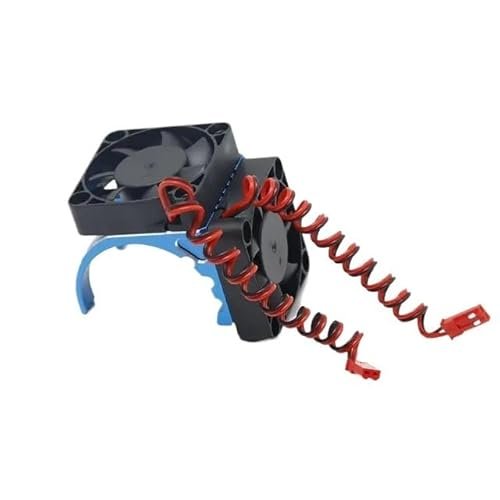 Traxxas 42mm Dual Fan Motor Cooling Heat Sink with 11000 RPM Speed for RC Car Upgrade Perfect Companion for Your RC Book