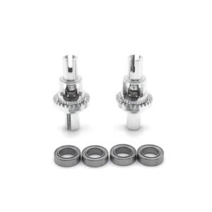 Enhance Your RC Car Performance with Metal Upgrade Differential and RC Tire Glue Tips for K969 K979 K989 K999 P929 P939 Mini Q Mini Z Models