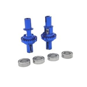 Metal Upgrade Differential for 1/28 284131 K969 K979 K989 K999 P929 P939 Mini Q Mini Z RC Cars Compatible with RC Tire Glue Jig Blue