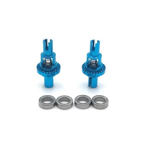 Metal Upgrade Differential for 1/28 284131 K969 K979 K989 K999 P929 P939 Mini Q Mini Z RC Cars Sky Blue Compatible with Reddit Measure RC Tires