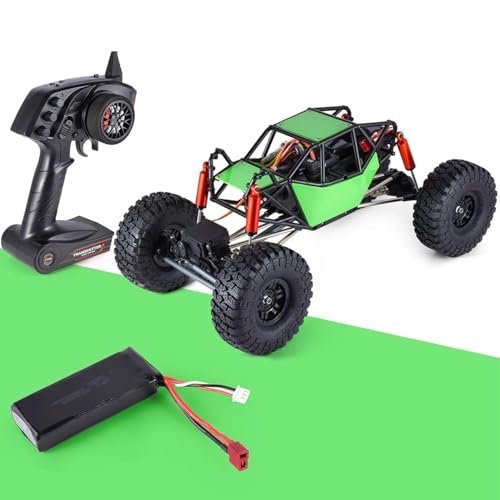 TOUCAN RC HOBBY Fastest RTR Electric RC Truck 1/10 Scale 2 4G 4WD Rock Crawler Off Road Vehicle Green