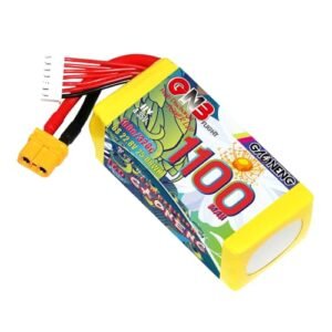 GAONENG GNB LiPo Battery 6S 1100mAh 22.8V 160C Long Range Free Style Drone FPV XT60 Connector