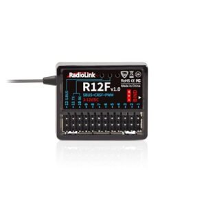 Radiolink R12F 12 Channel Receiver 4km Range for RC Helicopter Works with Radiolink Transmitters