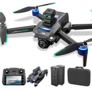 SkyMaster Large RC Flying Wing with 4K Camera 50mins Flight Time GPS Auto Return and 360 Obstacle Avoidance for Beginners Includes 8G SD Card
