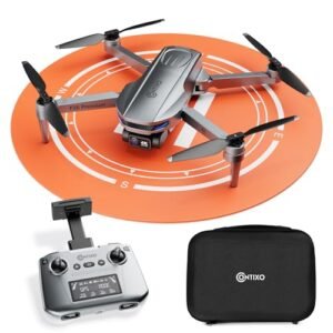 Contixo F28 Premium Two Axis Gimbal Drone with 4K Zoom Camera Brushless Motor GPS Auto Return Follow Me Function