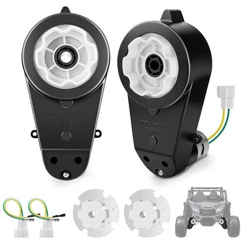 2PCS 24V RS555 35000 RPM High Speed RC Electric Motor Parts for Power Wheels Upgrade