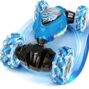 VXTUYO Cool RC Submarine Gesture Sensing Remote Control Stunt Car with 4WD and All Terrain Performance