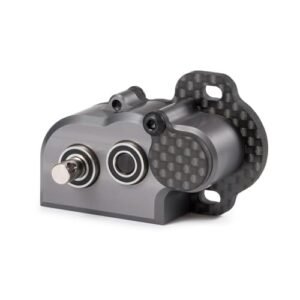 Tiny Portal Transmission 48P Gearbox RC Portal Axle Kit with Slipper Pad for 1/10 LCG Chassis