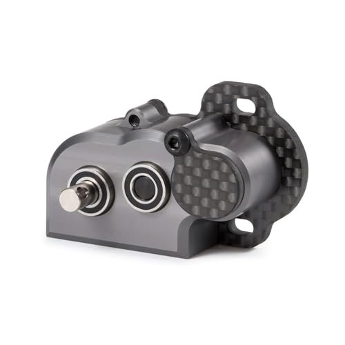 Tiny Portal Transmission 48P Gearbox RC Portal Axle Kit with Slipper Pad for 1/10 LCG Chassis