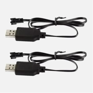 SpeedyWave Double Jet Pump RC Boat High Performance Remote Control Charger 2 Pack 3.7V Input 4.2V Output