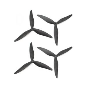 SPARKHOBBY Gemfan 8040 3-Blade Carbon Fiber Nylon Reinforced PC Propeller 5mm Hole for 8inch Cinelifter Freestyle Drone VTOL Airplane Part (2paris Carbon Nylon)