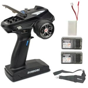 DUMBORC X6 6 Channel RC Transmitter and Receiver with RC 6 Battery for Long Distance Control