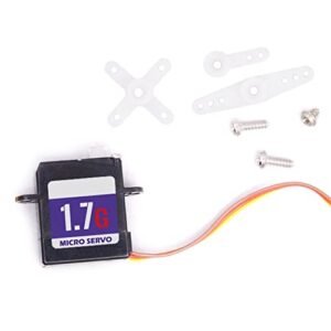 Biggest RC Plane Crash Ever High Speed 1.7g Digital Coreless Servo with JST Plug for Helicopters and Cars