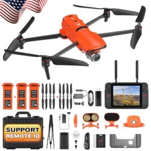 Autel Robotics EVO II Pro Enterprise V3 Drone 6K 1 Inch CMOS Sensor Carbon Fiber Arms 42 Minutes Flight 15KM Video Transmission with Spotlight Loudspeaker Strobe